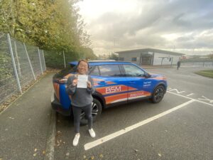 Another driving test pass with learning kerb