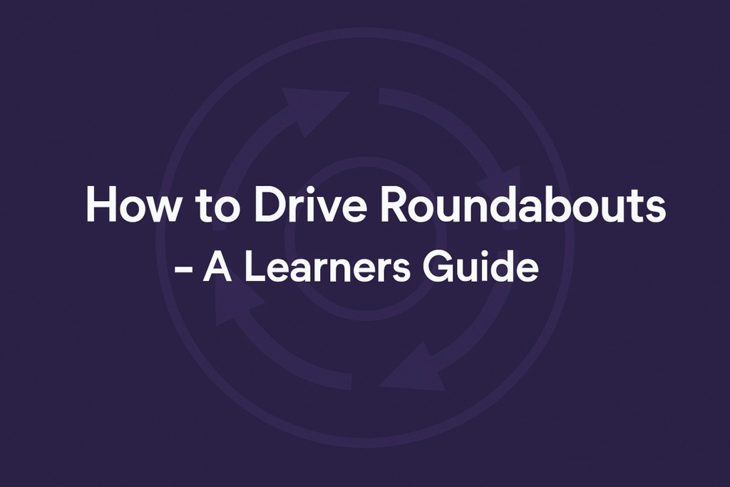 Common mistakes on a roundabout to avoid